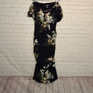 Isabel Maternity by Ingrid & Isabel Floral Maxi Dress – Size Small
